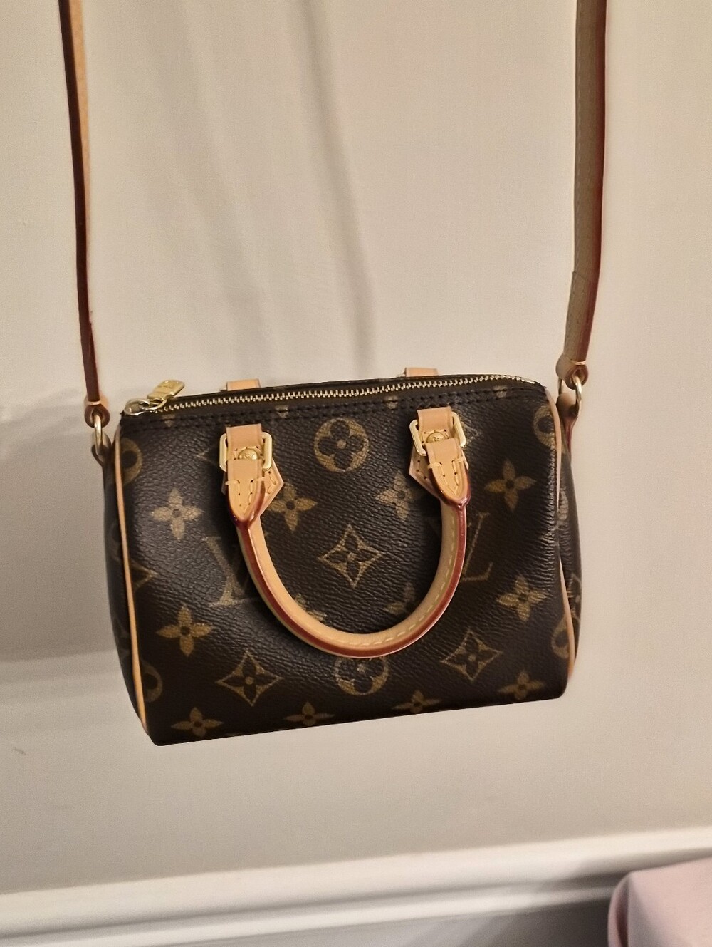 Louis Vuitton Nano Speedy Monogram Crossbody - Picture 14 of 14